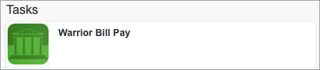 Search for Warrior Bill Pay