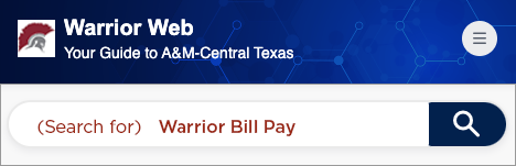 Search for Warrior Bill Pay