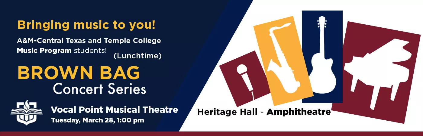 A&M-Central Texas College of Arts & Brown Bag Concert Series