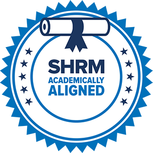 SHRM aligned instruction logo