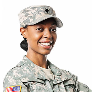 female military student