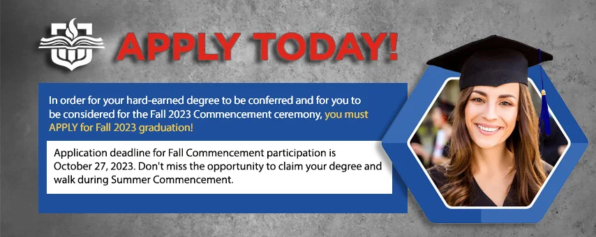 Fall 2023 Commencement Information