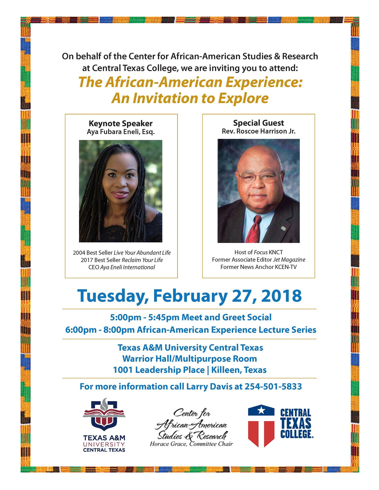 2018 AA LEcture Series