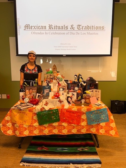 A&M-Central Texas Student Celebrates Dia de los Muertos