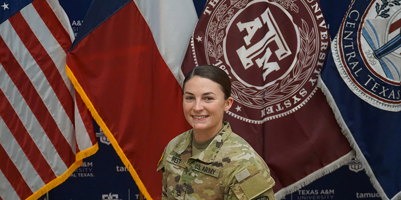 A&M-Central Texas ROTC cadet embraces life as future Army officer