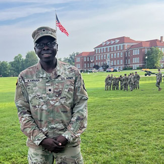 From West Africa to Central Texas: ROTC Cadet and Officer Candidate is Devoted to Military Service