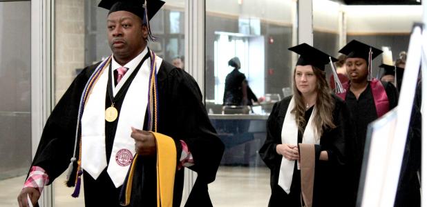Nearly 140 students of Texas A&M-Central Texas walked the stage at the Bell County Expo Center on Saturday to receive their degrees