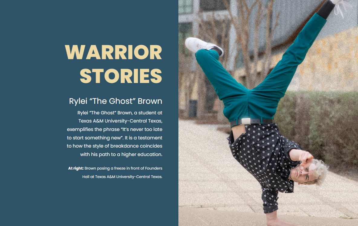 Warrior Stories: Rylei The Ghost Brown
