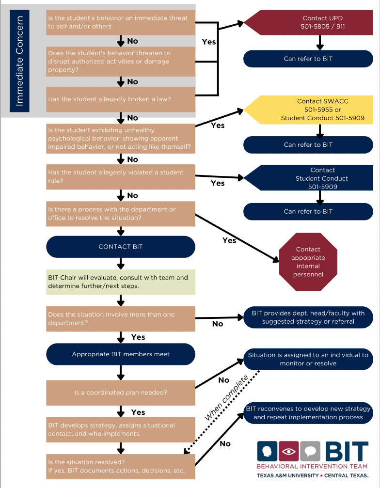 BIT General Process Flowchart