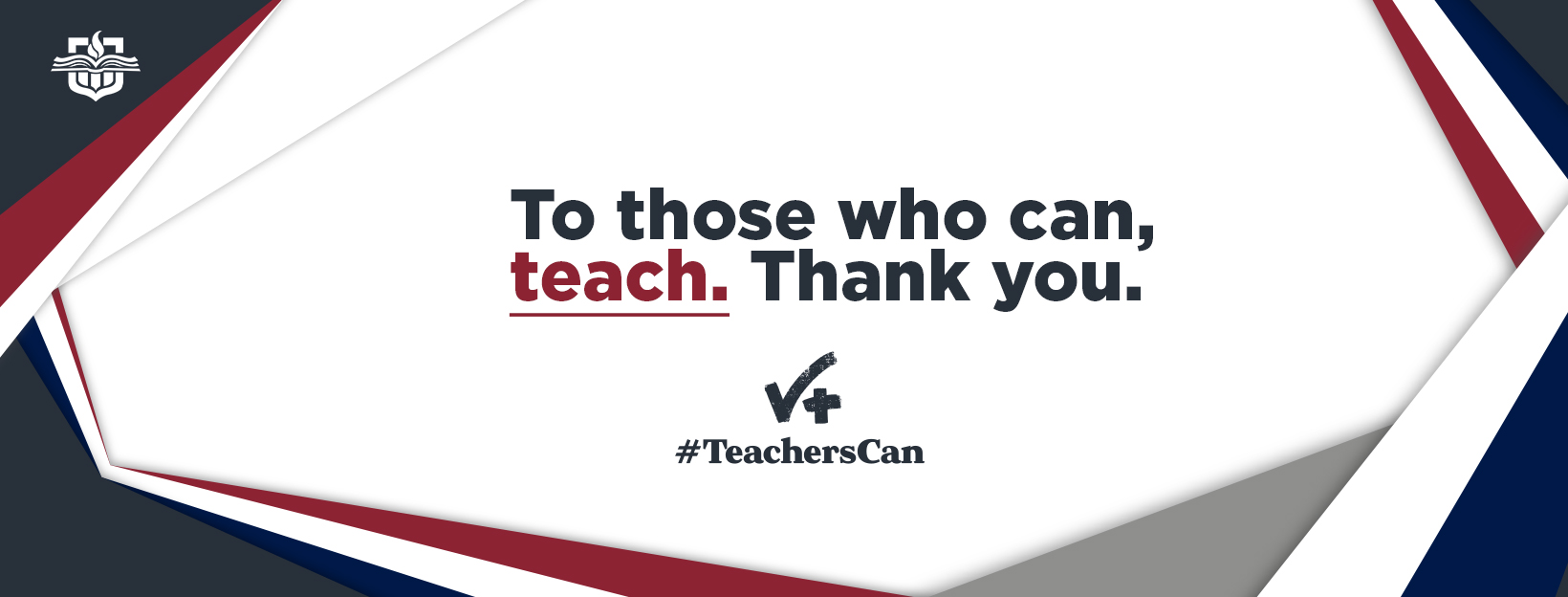 To those who can teach, thank you.