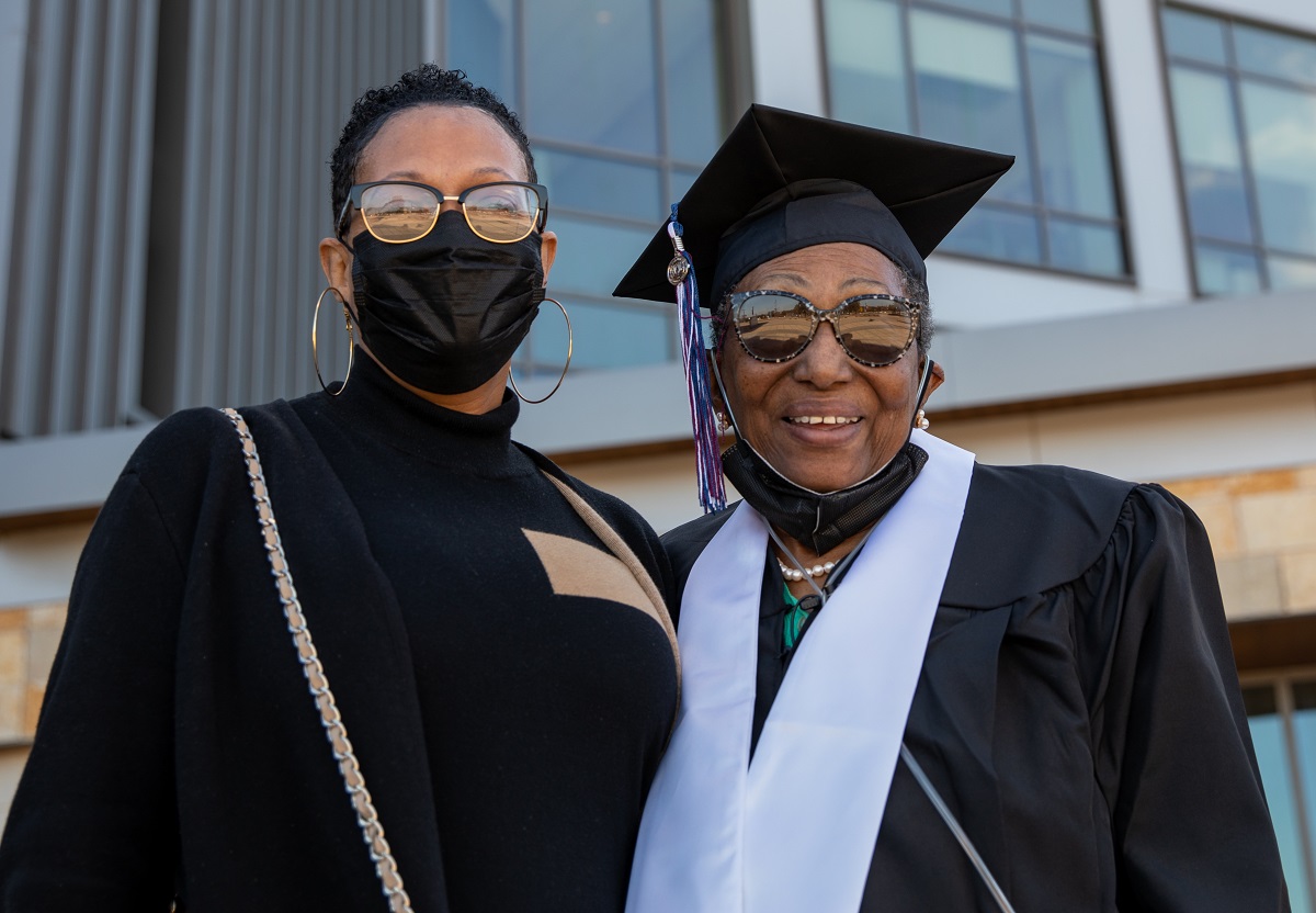 Ethel Johnson and her daughter Theresa Johnson