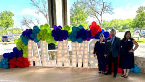 A&M-Central Texas Interim Provost Dr. Kellie Cude, Associate Vice President for Enrollment Management and University Relations Clifton Jones, and Director of Recruitment and Enrollment Services Loida Gonzáles Utley