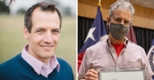 Dr. Daniel Clark (left) and Dr. Walter Murphy (right)