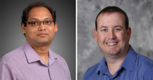 Dr. Vinay Gonela (left) and Dr. Lucas Loafman (right)