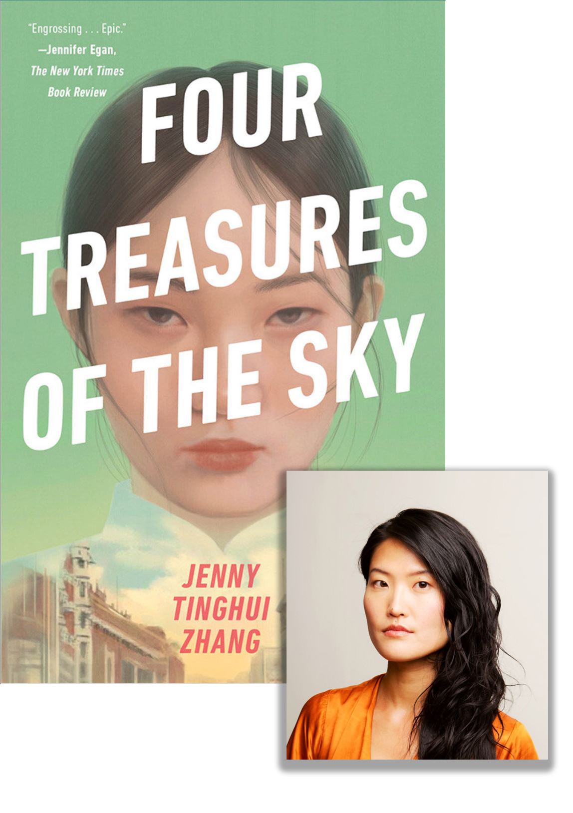 Four Treasures of the Sky Book and Author