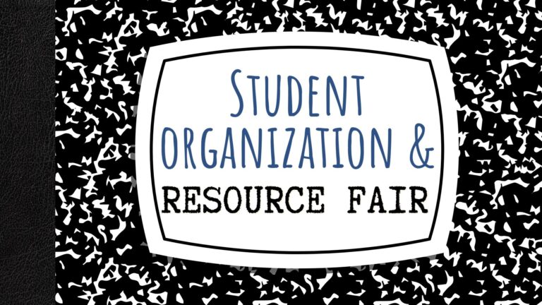 Student Organization and Resource Fair