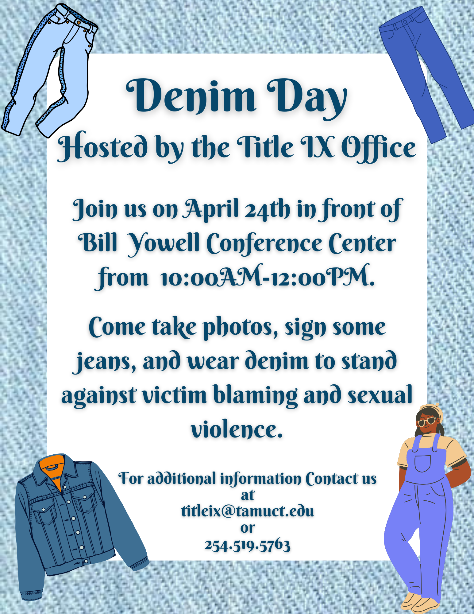Denim Day Flyer