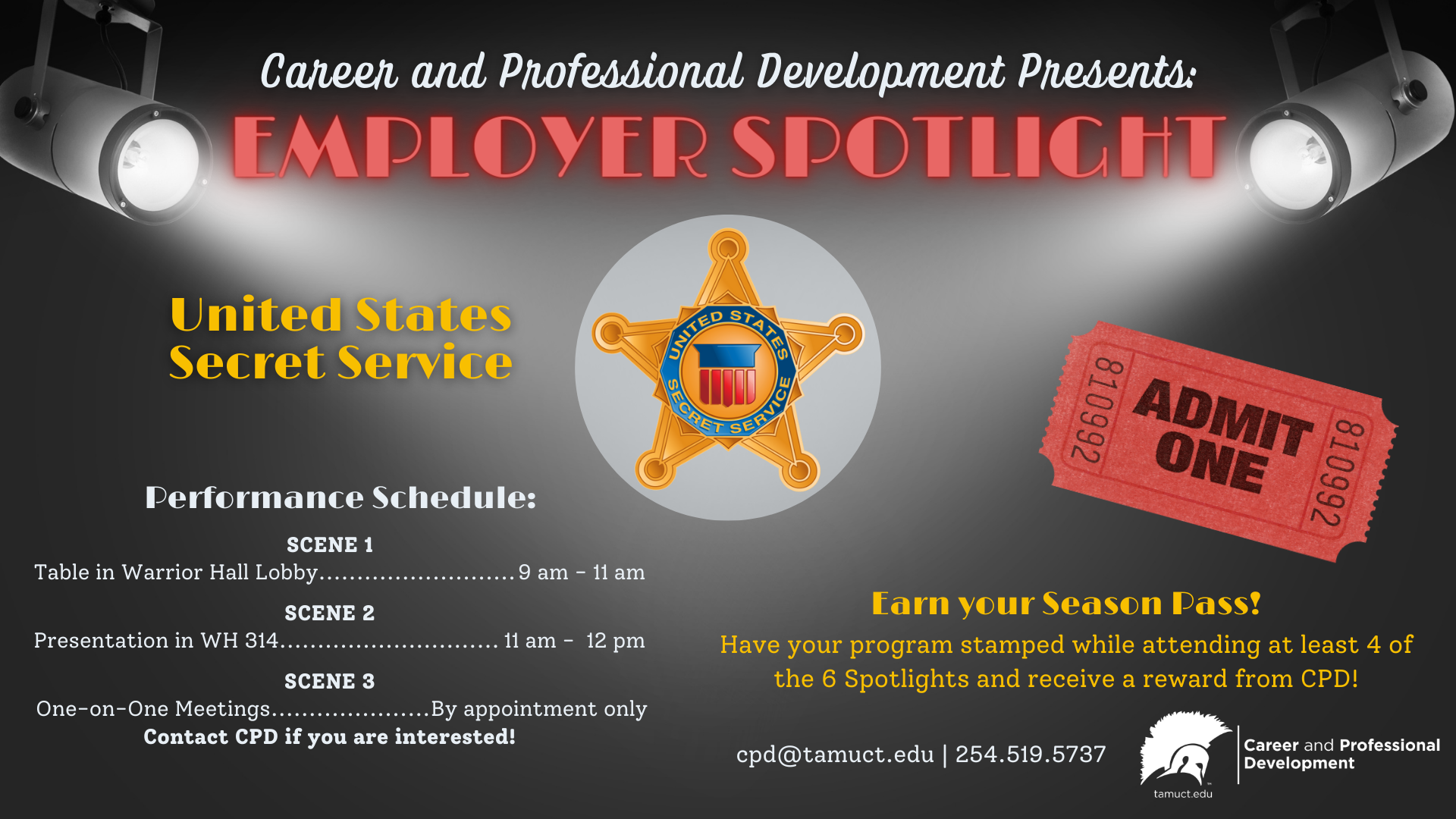 Employer Spotlight Series: US Secret Service flyer
