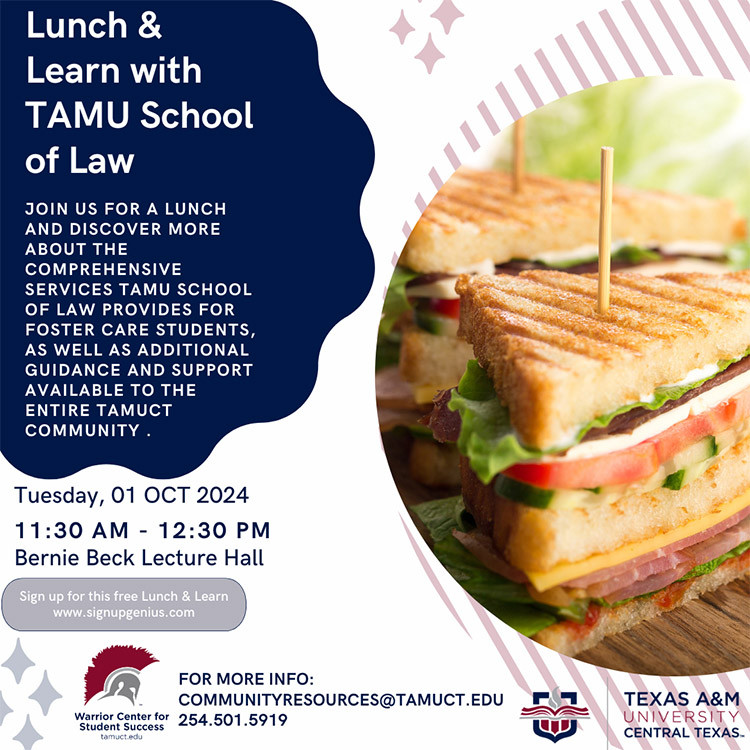 Free Lunch & Learn TAMU School of Law