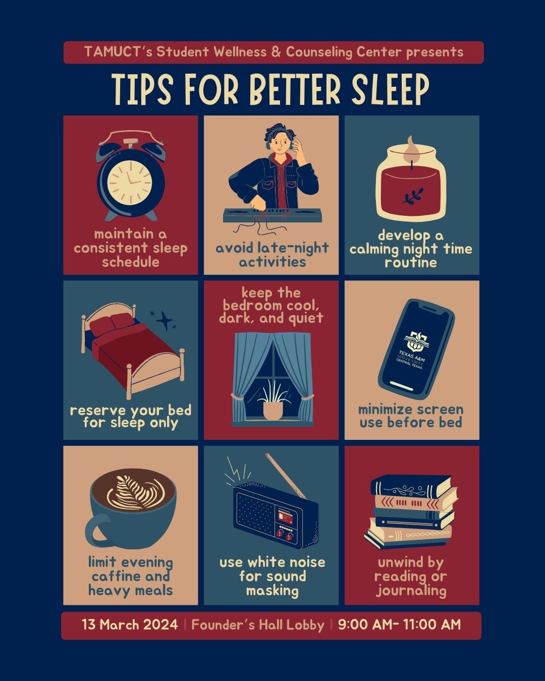 Sleep awareness week flyer