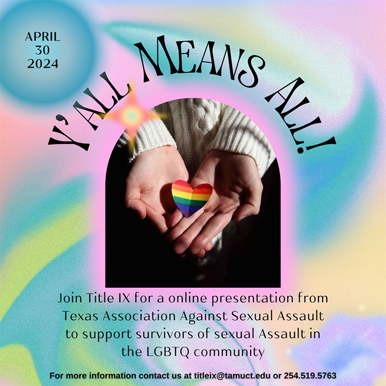Y'all means all! flyer