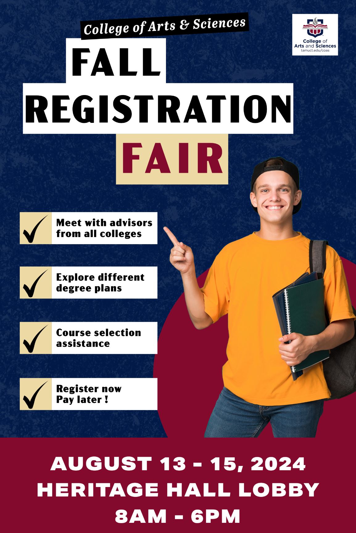 Fall Registration Fair Flyer