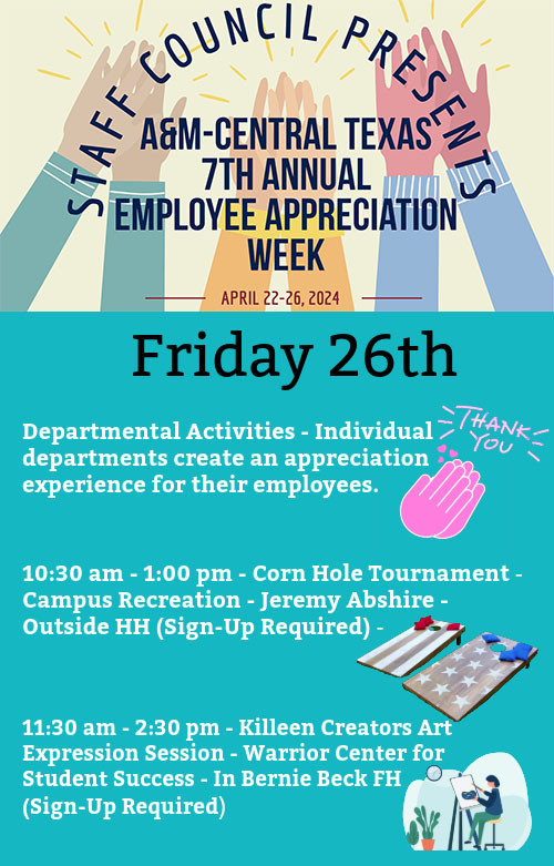 Employee Appreciation Week - Friday Flyer