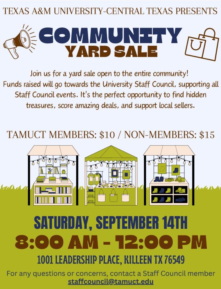 Community Yard Sale Fundraiser