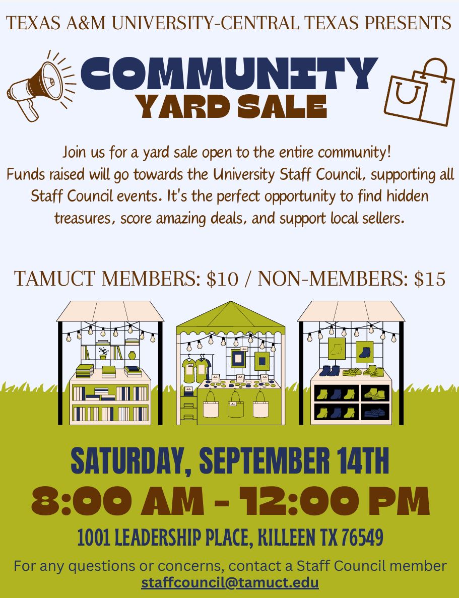 Community Yard Sale Fundraiser