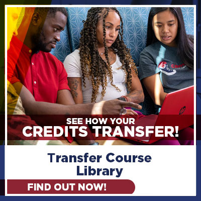 See how your credits transfer! Transfer Course Library