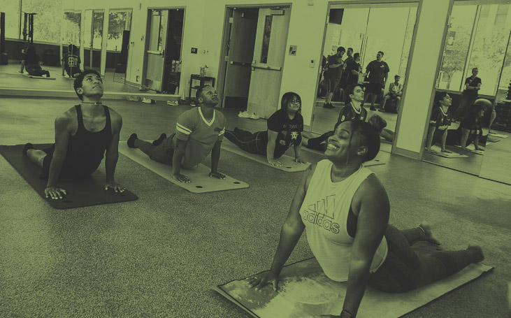Yoga class