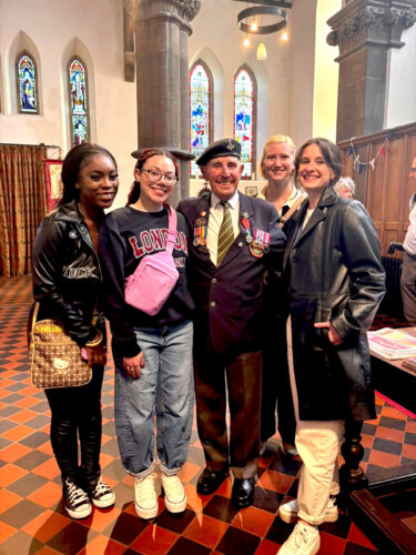Ten A&M-Central Texas Students Visit U.K. for Nine-Day Study Abroad: Meet York's Last Surviving D-Day Veteran