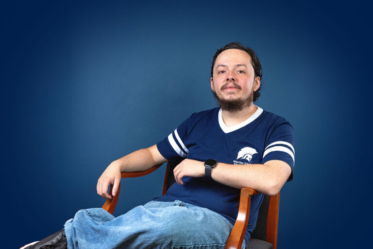 Image of Mark Ventura Henry sitting.