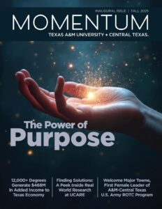 Cover to Fall 2025 Momentum Magazine