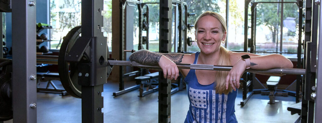 Student,Sara Working Out