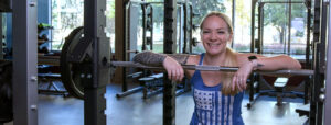 Student,Sara Working Out