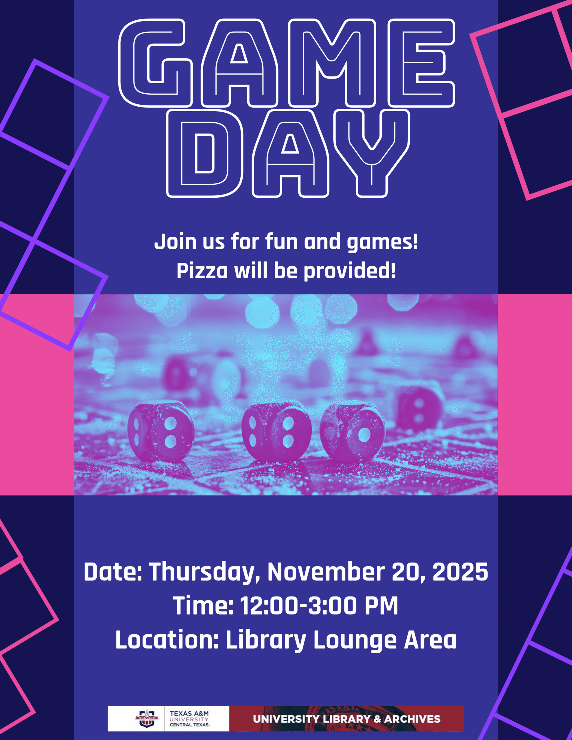 Poster image for Game Day 2025 on November 20.