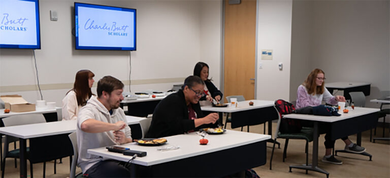 Seven education majors at Texas A&M University–Central Texas received the Charles Butt Scholarship for Aspiring Teachers and were recognized during a campus ceremony on Nov. 10, celebrating their achievement.