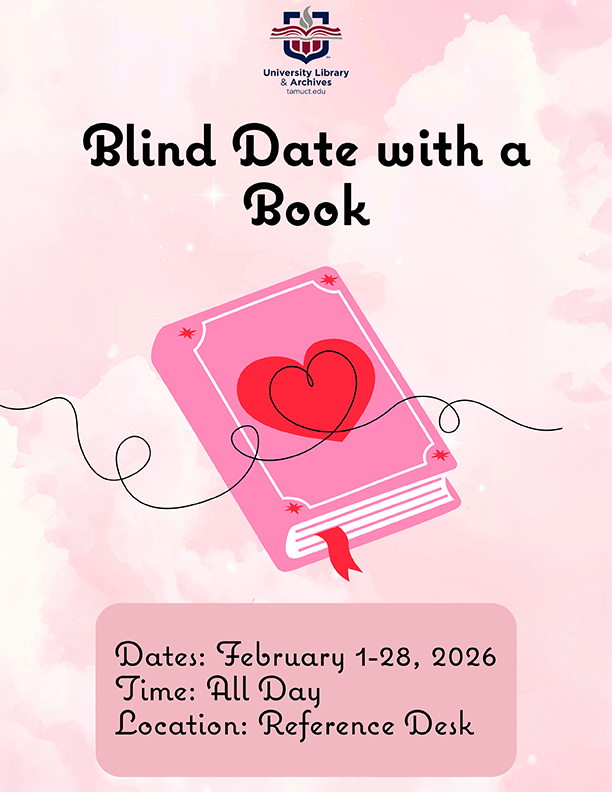 Library Event - Blind Date, Fall in Love with a New Read!