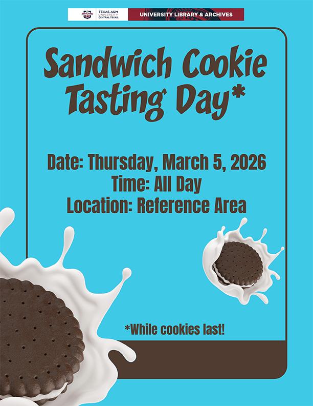 Library: Sandwich Cookie Tasting Day