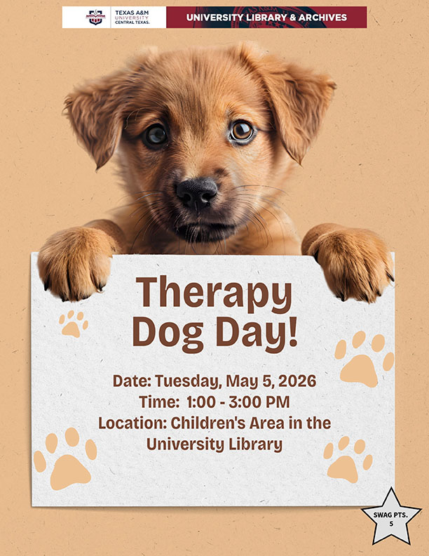 Library: Therapy Dog Day