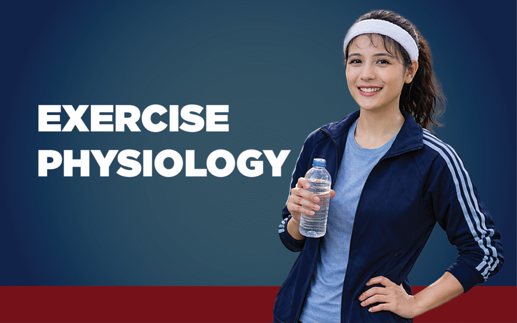 Woman in track suit holding water bottle