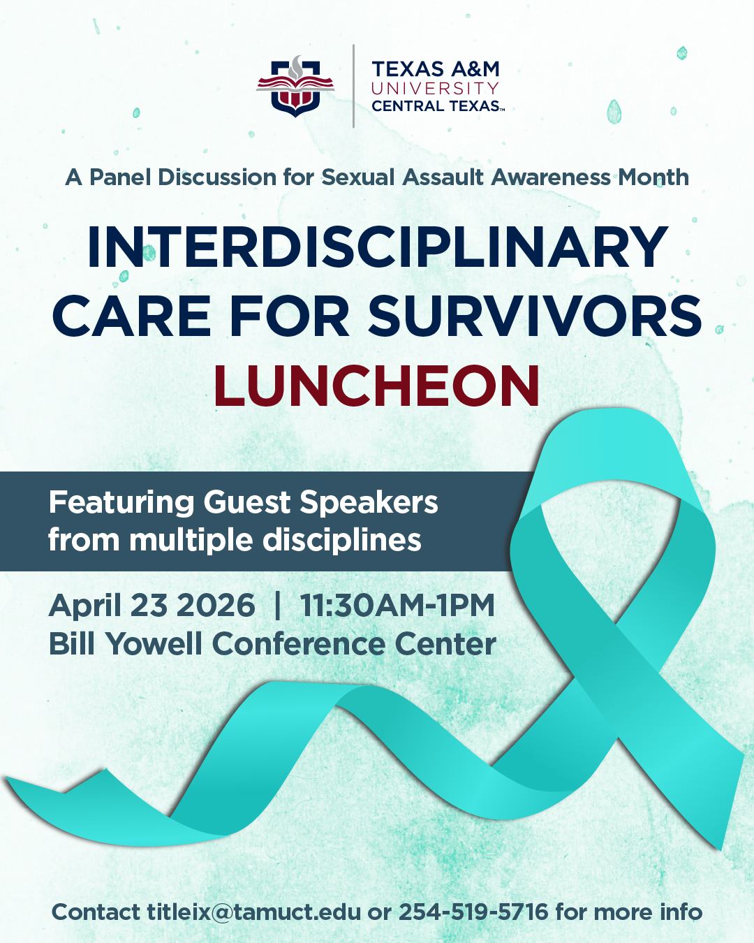Sexual Assault Awareness Month, Luncheon