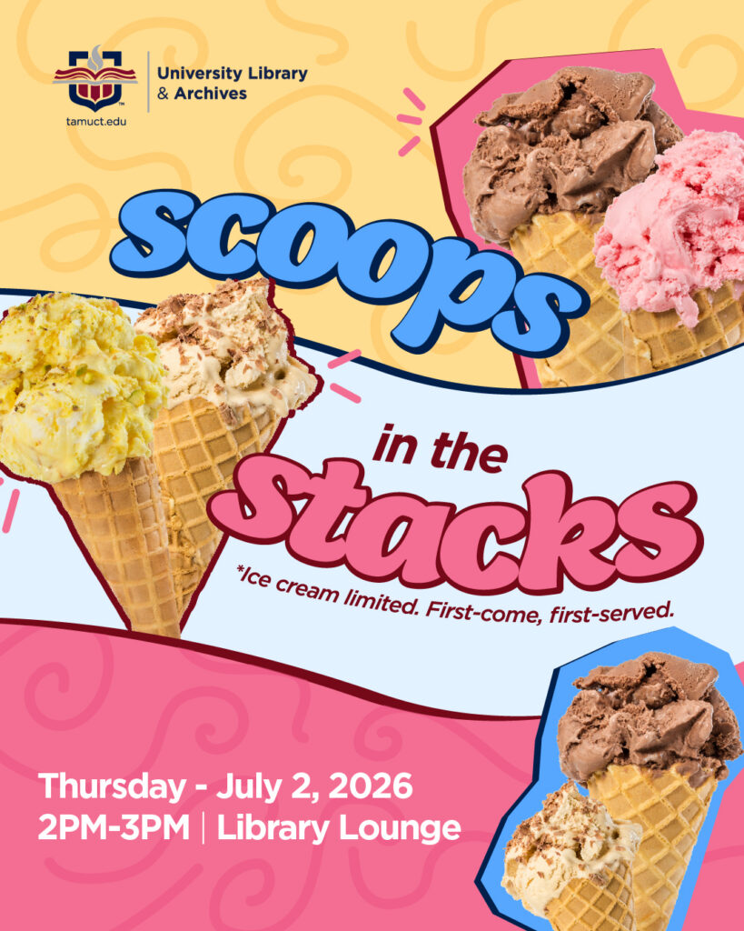 Scoops in the Stacks, Ice Cream Event