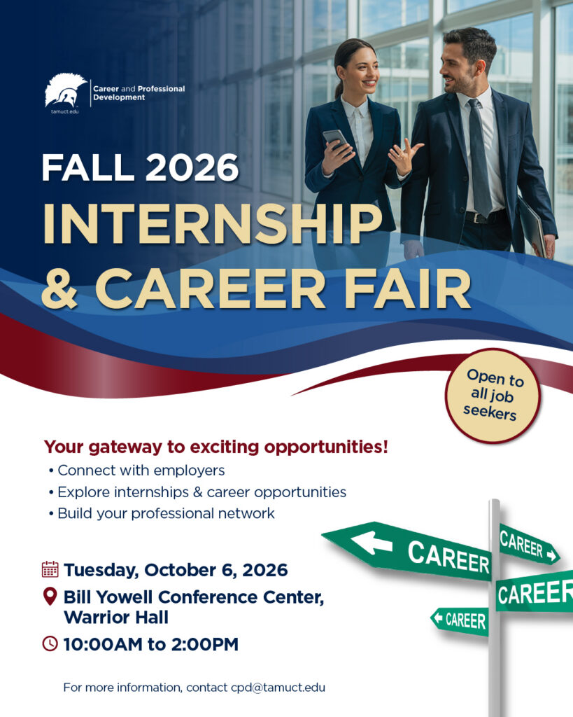 Fall 2026 Internship and Career Fair