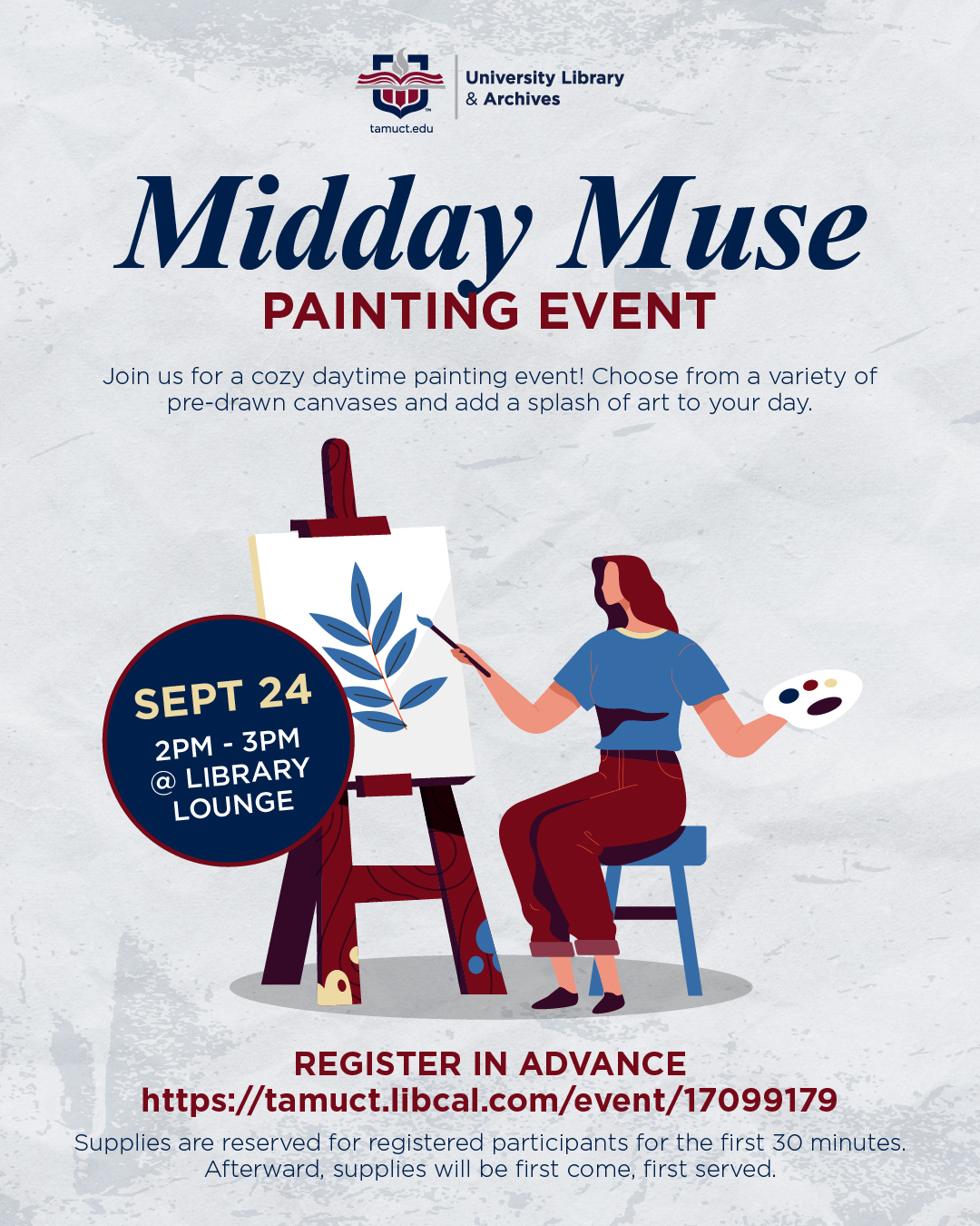 Midday Muse Painting Event
