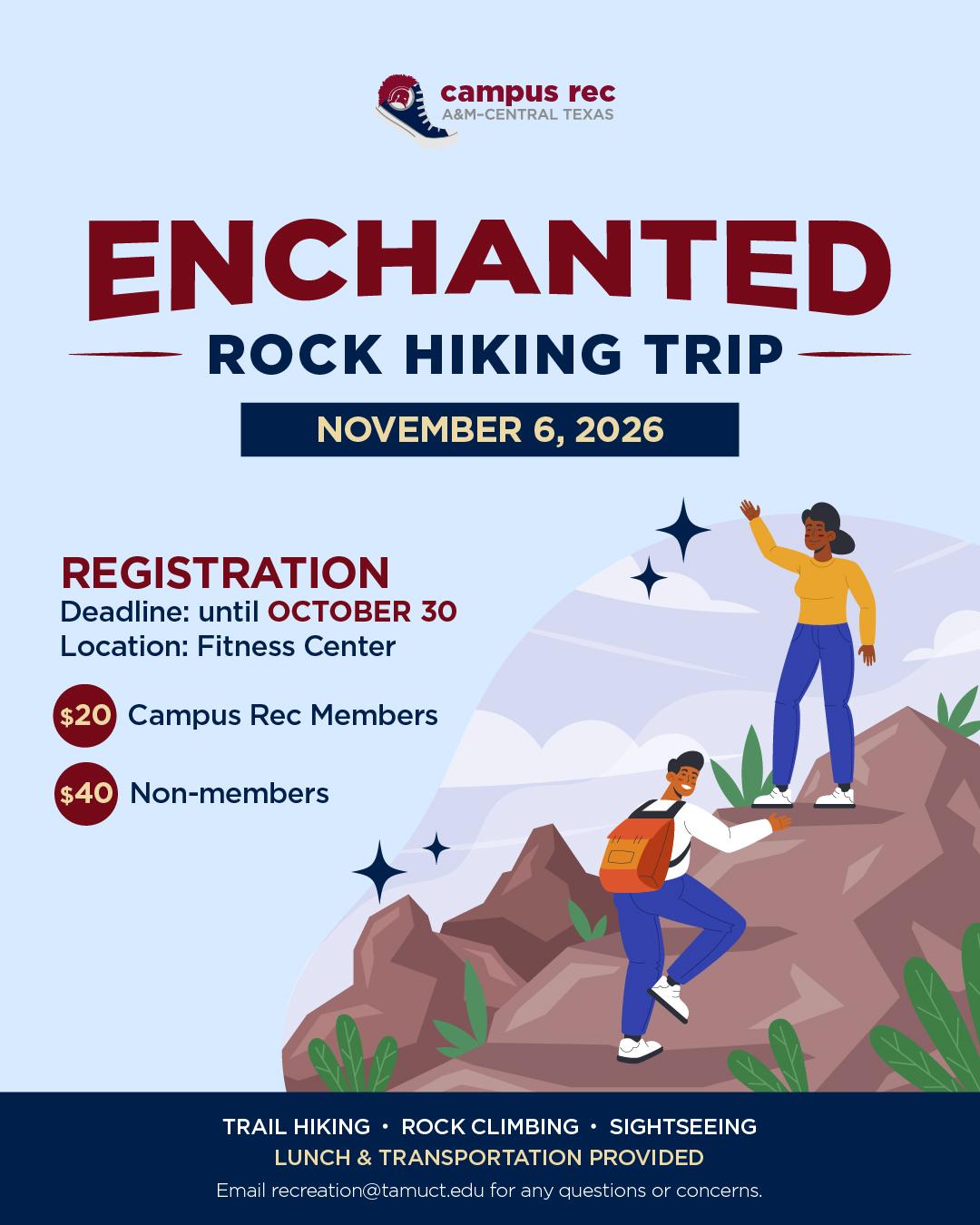 Enchanted Rock Hiking Trip