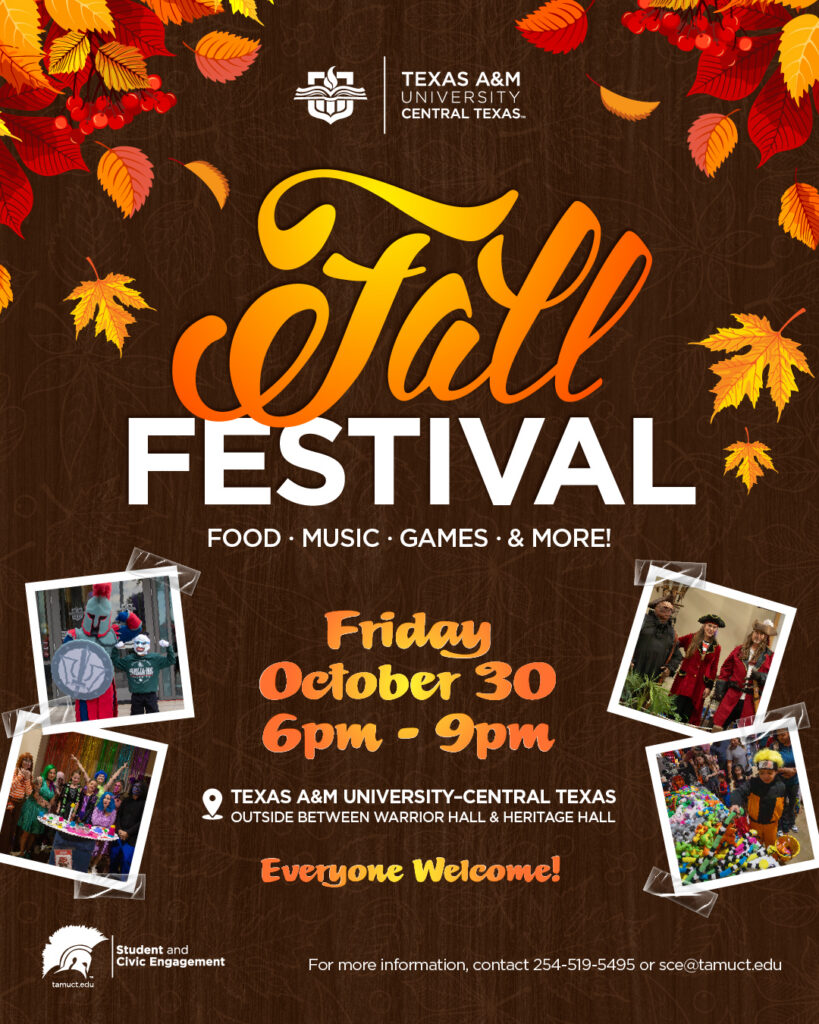 Fall Festival Event Flyer