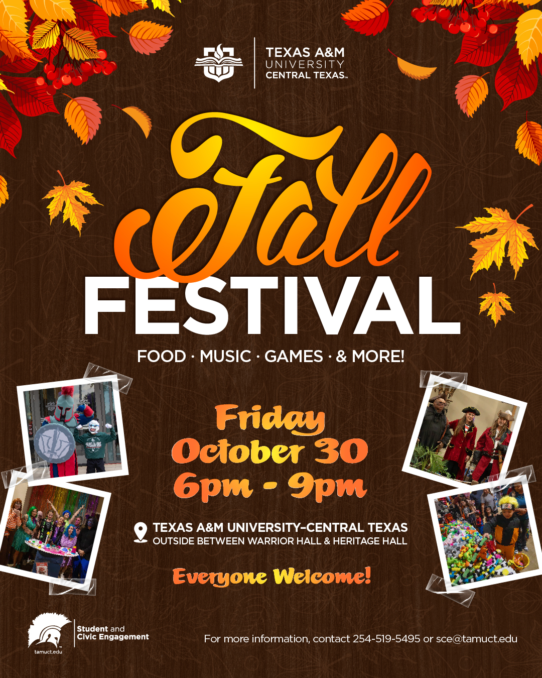 Fall Festival Event Flyer