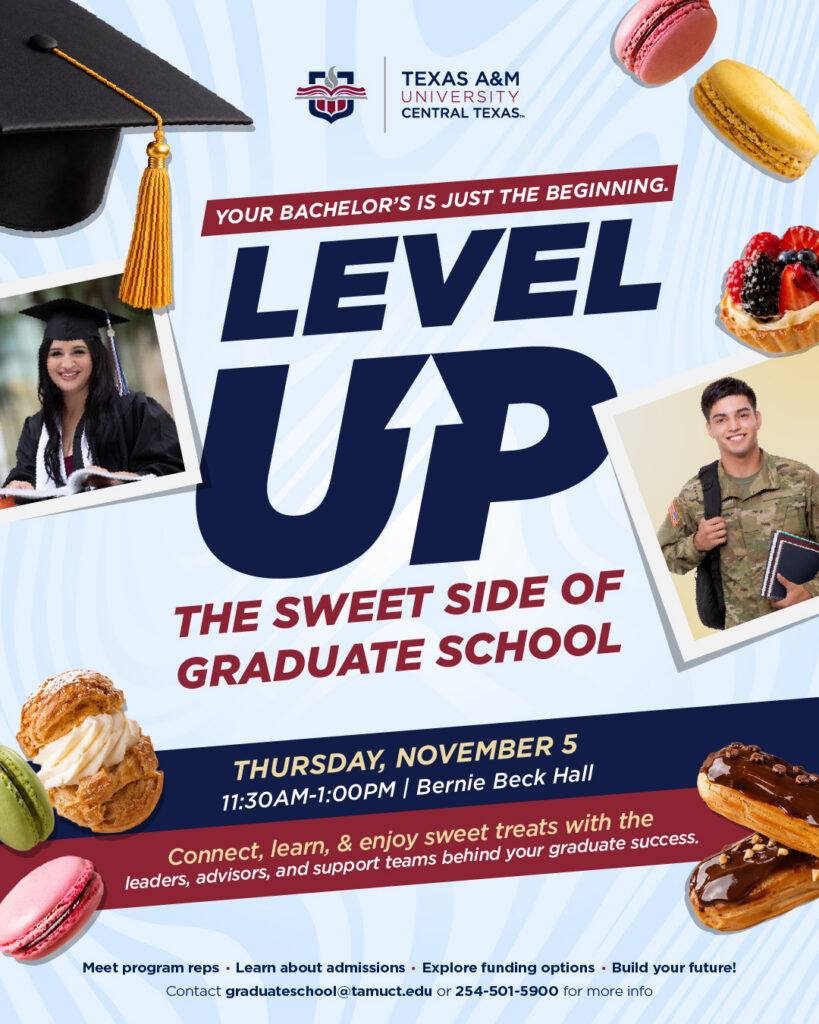 Level Up The Sweet Side of Graduate School Event
